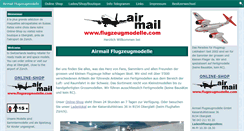 Desktop Screenshot of flugzeugmodelle.com
